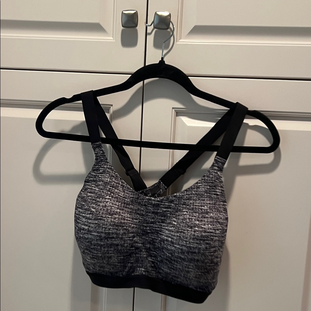 Victoria’s Secret sport size 36 double DDWomen's Black and Gray Sports Bra